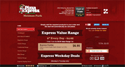 Desktop Screenshot of mosmanpark.pizzaexpress.com.au
