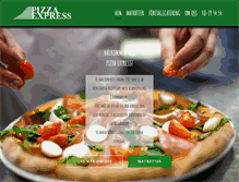 Tablet Screenshot of pizzaexpress.se