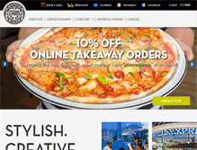 Tablet Screenshot of pizzaexpress.com.hk